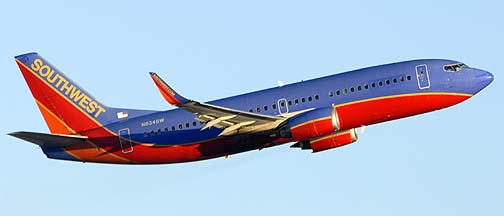 Southwest Boeing 737-3H4 N634SW , December 23, 2010